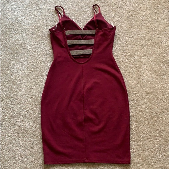 Bodycon style mini dress sz Small - Picture 4 of 7